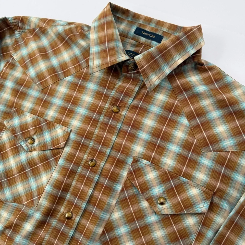 Men’s Pendleton Frontier Long Sleeve Shirt Size Medium - Picture 2 of 9